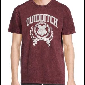 Harry Potter Quiddich Mineral Wash Tee with Short Sleeves